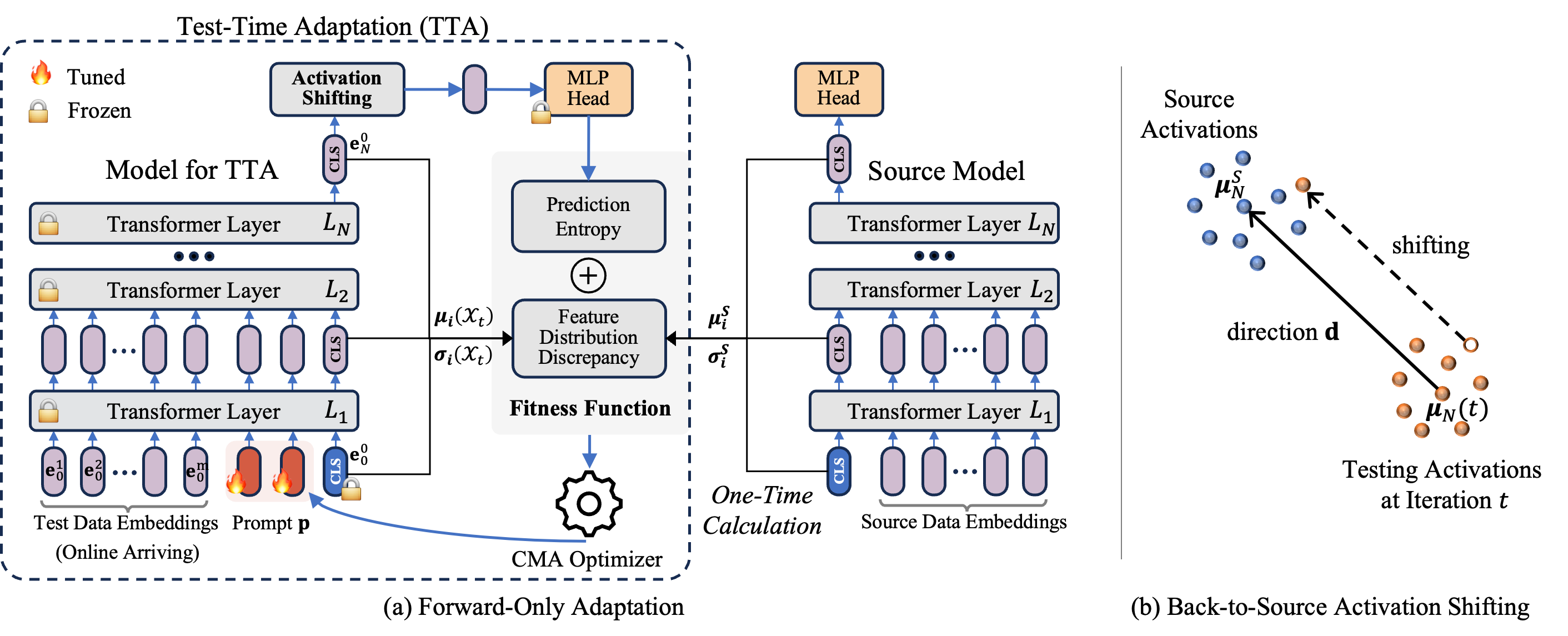 SPA Test-Time Adaptation